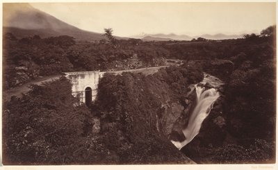 Falls of the Michatoya, Palin, Guatemala by Eadweard Muybridge