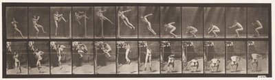Jumping; Running Twist High Jump by Eadweard Muybridge
