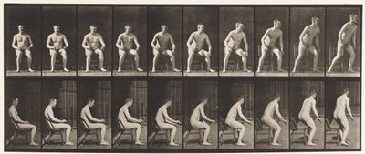 Plate 249. Rising from Chair by Eadweard Muybridge