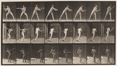 Base-ball; Batting by Eadweard Muybridge