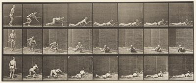 Lying Prone and Firing by Eadweard Muybridge