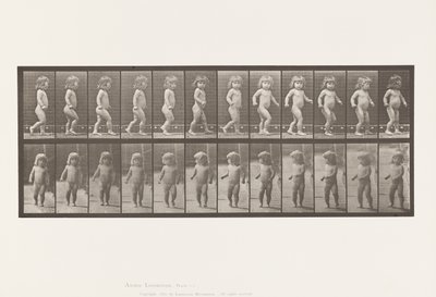 Plate 468. Child, Walking by Eadweard Muybridge