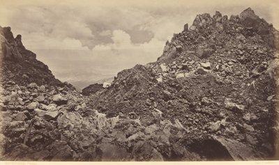Quezaltenango from the Crater of a Volcano by Eadweard Muybridge