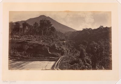 Volcan Zunil, Guatemala by Eadweard Muybridge