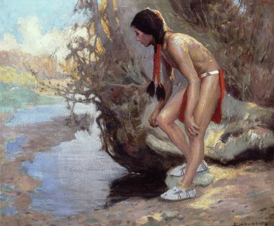 In Ambush, 1915-16 by Eanger Irving Couse
