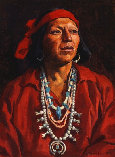 Juan, Pueblo Indian by Eanger Irving Couse