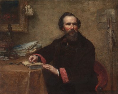 Portrait of Genio C. Scott by Eastman Johnson