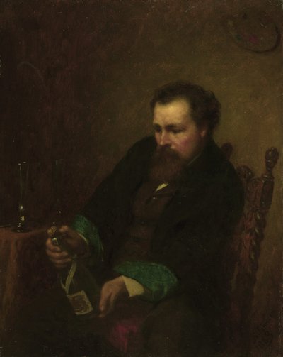 Self-Portrait, 1863 by Eastman Johnson