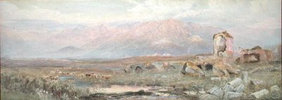 The Campagna, near Rome by Ebenezer Wake Cook