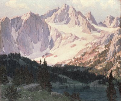 Lake in the High Sierra by Edgar Alwin Payne