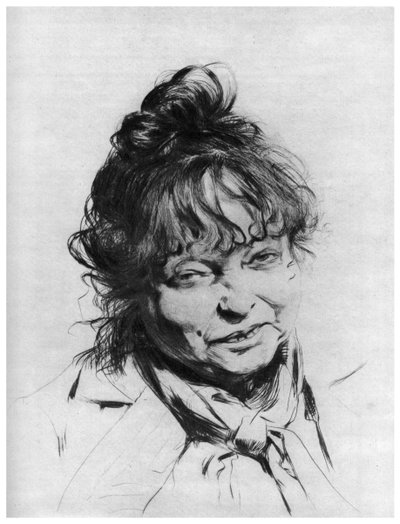 Louise France by Edgar Chahine
