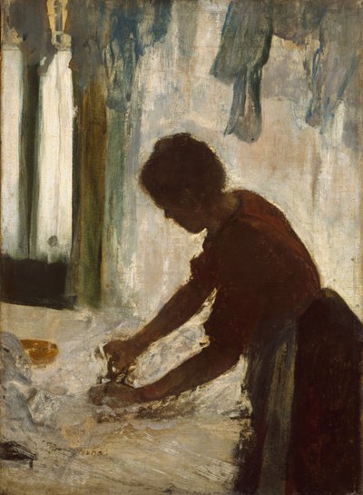 A Woman Ironing, 1873 by Edgar Degas