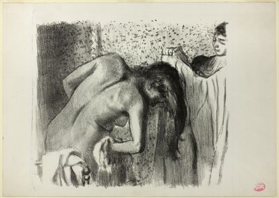 After the Bath (large version) by Edgar Degas