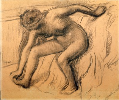 After the Bath, 1892 by Edgar Degas