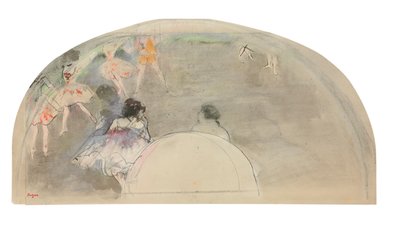Ballet Scene by Edgar Degas