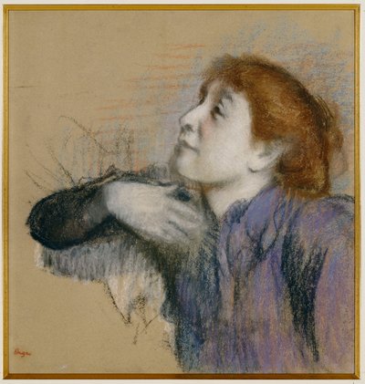 Bust of a Woman, c.1880-85 by Edgar Degas
