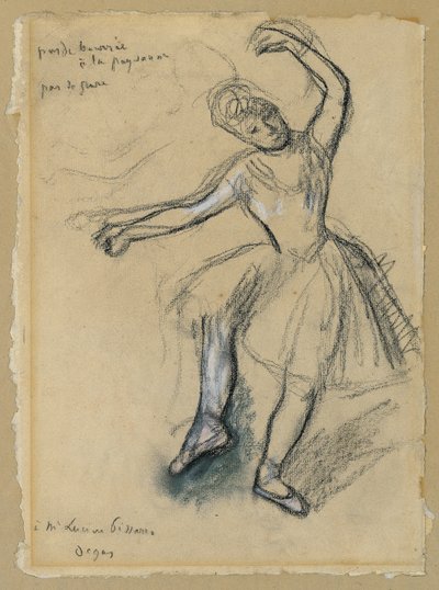 Dancer, 1880s by Edgar Degas