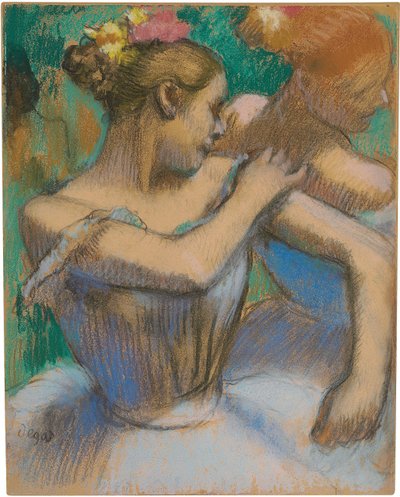 Dancer Adjusting Her Shoulder by Edgar Degas