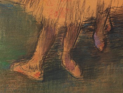 Dancers in the Wing by Edgar Degas