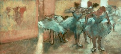 Dancers in the Foyer by Edgar Degas