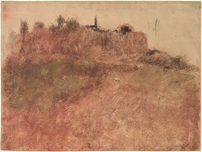 Estérel Village by Edgar Degas