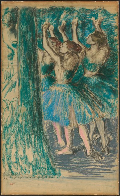Group of Dancers by Edgar Degas
