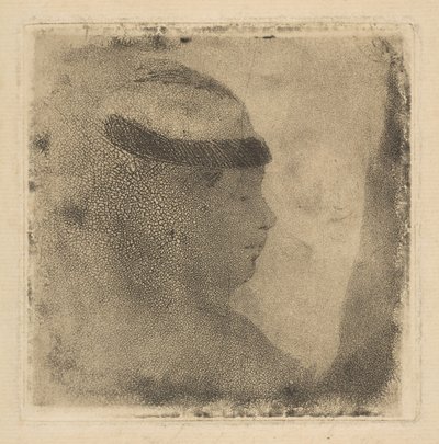 Head of a Woman in Profile, 1879-80 by Edgar Degas