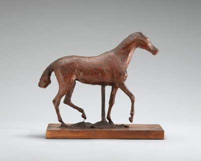 Horse Walking by Edgar Degas
