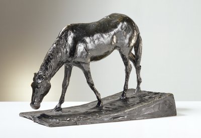 Horse at Trough by Edgar Degas