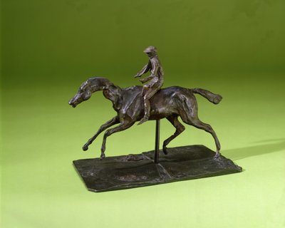 Jockey on a Horse by Edgar Degas
