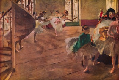 The Rehearsal, 1877 by Edgar Degas