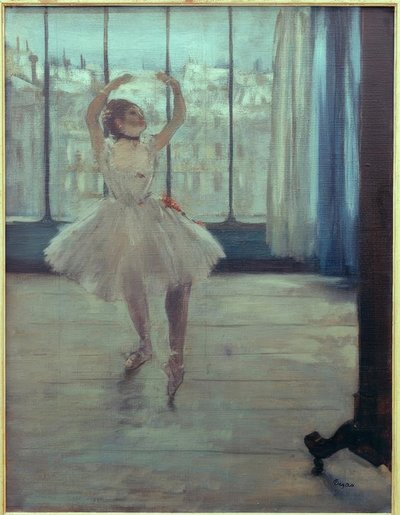 The Dancer at the Photographer by Edgar Degas
