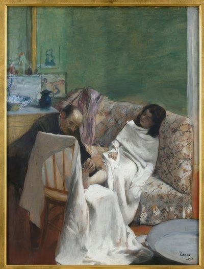 The Pedicure by Edgar Degas