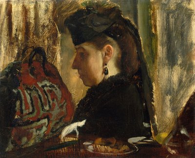 Mademoiselle Marie Dihau by Edgar Degas