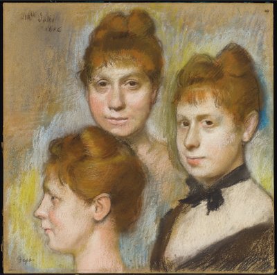 Mademoiselle Salle, 1886 by Edgar Degas