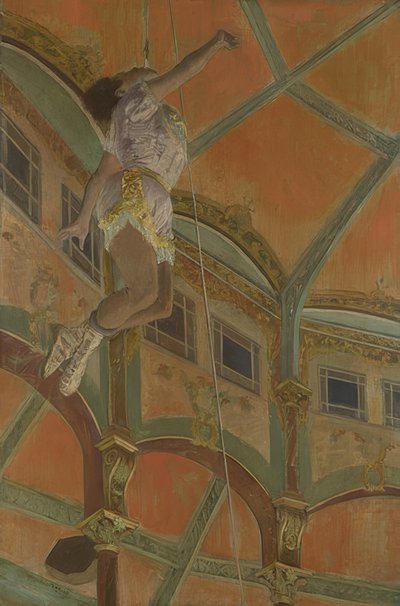 Miss La La at the Circus Fernando. 1879 by Edgar Degas