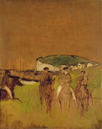 Morning Ride by Edgar Degas