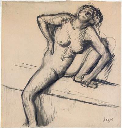 Nu by Edgar Degas