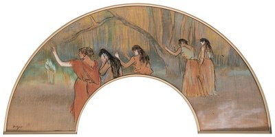 Opera Characters, c.1880 by Edgar Degas