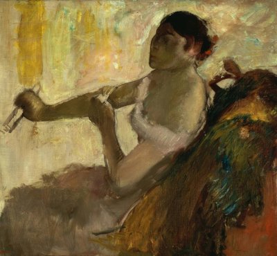 Portrait of Rose Caron by Edgar Degas