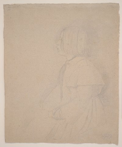 Portrait of Giulia Bellelli by Edgar Degas