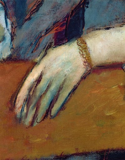 Portrait of Helene Rouart (detail) by Edgar Degas