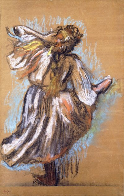 Russian Dancer by Edgar Degas