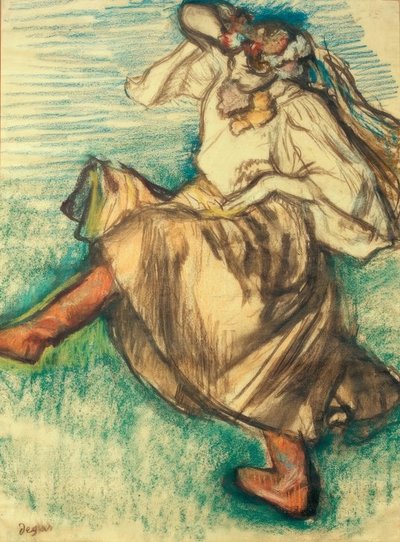 Russian Dancer by Edgar Degas