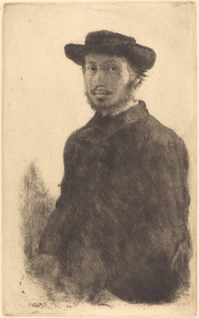 Self-Portrait Edgar Degas by Edgar Degas