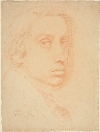 Self-Portrait, c. 1855 by Edgar Degas