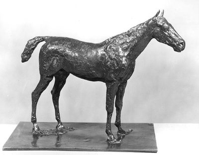 Standing Horse by Edgar Degas