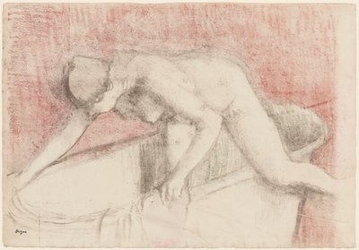 The Bath by Edgar Degas