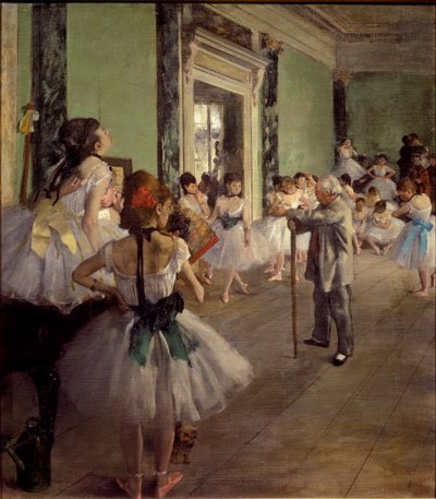 The Dancing Class by Edgar Degas