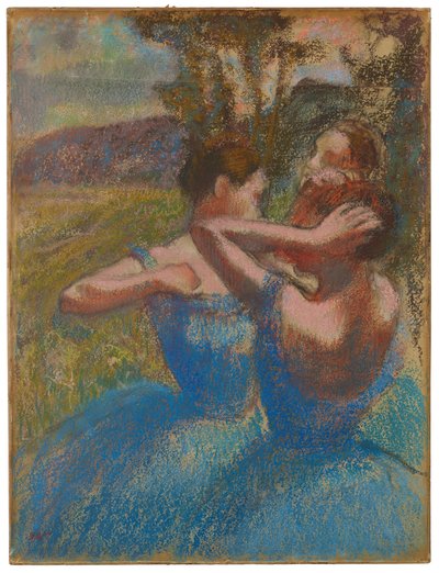 Three Dancers by Edgar Degas